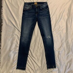 Driftwood Skinny Distressed Jeans